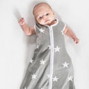 Sleeping bag summer 130cm jersey Little star grey