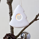 Decoratiune luminoasa Olina Tree, alb mat