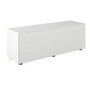 Comoda TV BoConcept Lugano 115x41cm, alb, cu o usa