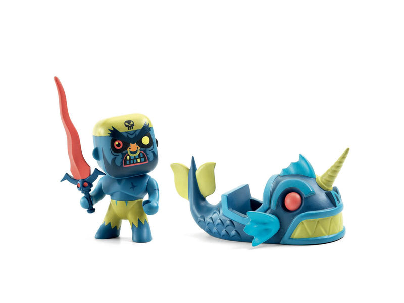 Figurine ArtyToys Piratul Terrible & Monster