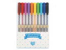 Set de pixuri cu gel colorate Djeco Lovely Paper