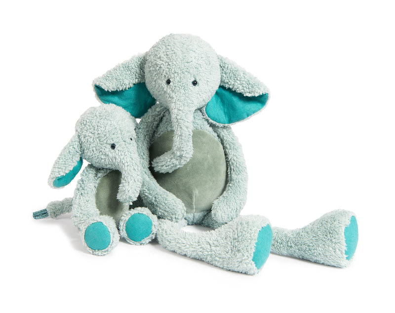 Jucarie de plus Micul elefant Les Baba Bou Moulin Roty