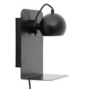 Aplica perete Frandsen Ball USB - Negru