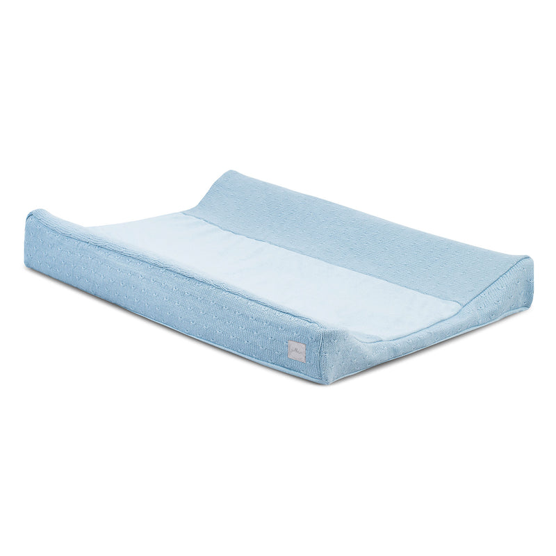 Changing mat cover 50x70cm Soft knit soft blue