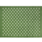 Covor camera copii acrilic verde cu stelute  160 x 120 cm