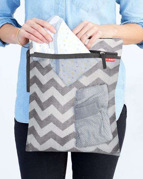 Gentuta impermeabila, Grab&Go, Chevron, multicolor