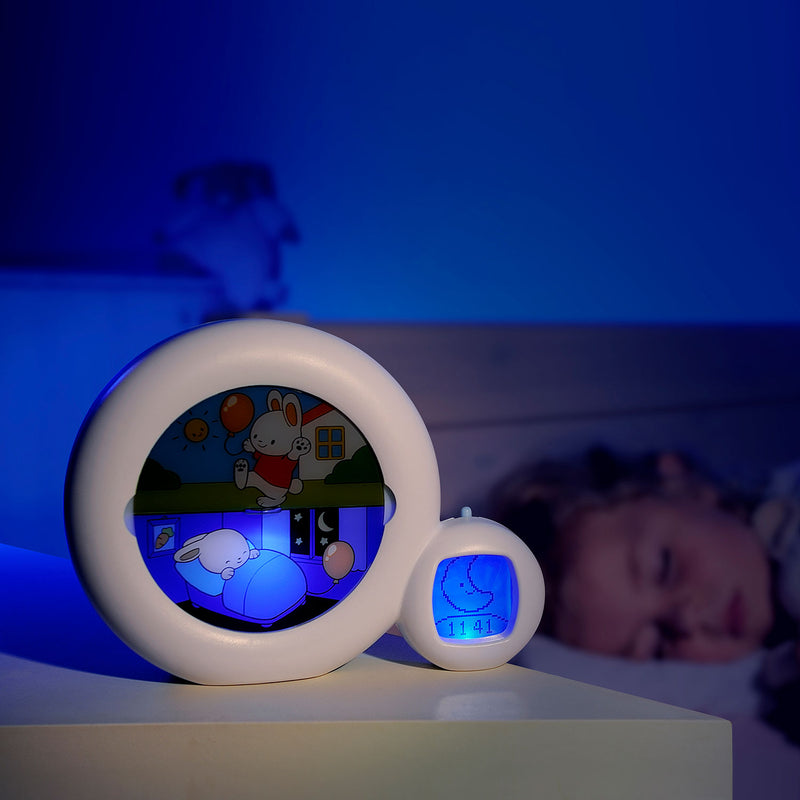 Ceas desteptator cu indicator pentru somn Pabobo Kid'Sleep Moon