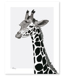 Poster (30x40cm) - SERENGETI : GIRAFFEE